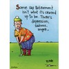 Oatmeal Studios Retired Man Golfing Funny/Humorous Retirement Card for Him/Man