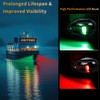 HERCOO Boat Navigation Lights LED Bow Lights for Boats, IP67