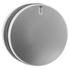 SPARES2GO Silver/Black Switch Knobs compatible with Lamona LAM3200 LAM3204 LAM3401