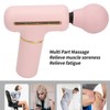 Mini Muscle Percussion Massager Deep Relaxation Portable Handheld 4 Speed