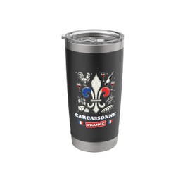 Carcassonne France Stainless Steel Insulated Tumbler