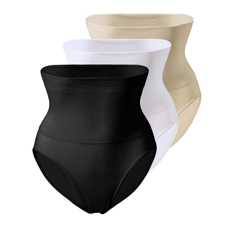 Yenita Pack of 3 women's bodice briefs with slimming effect,