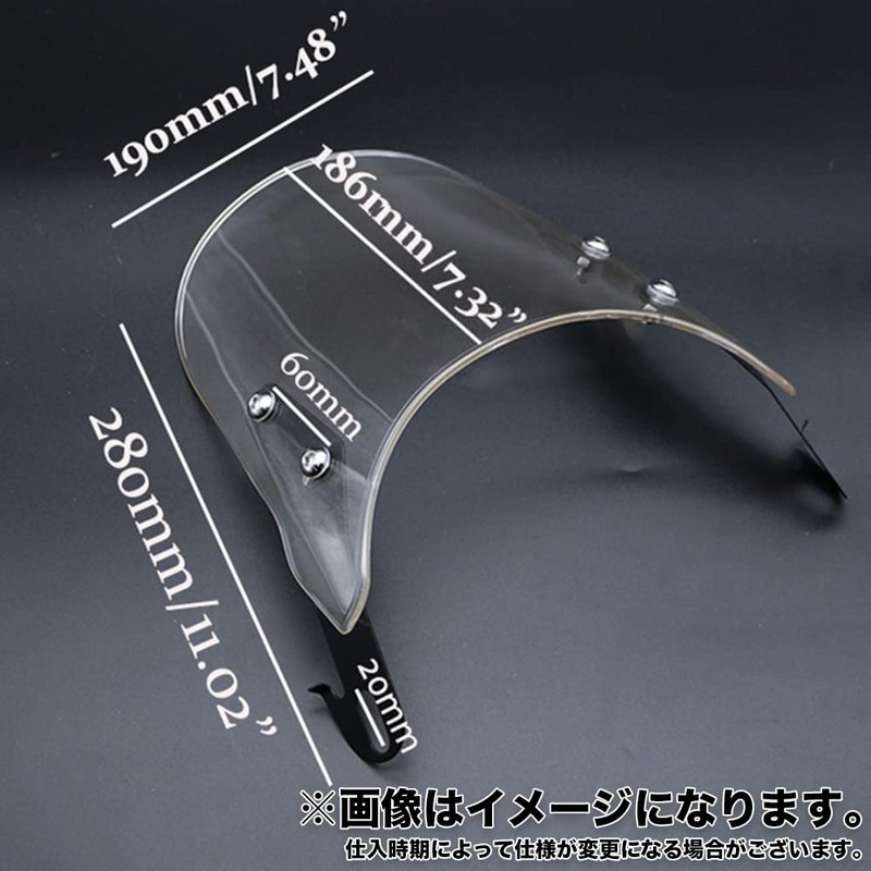 Motorcycle Motorcycle Wind Screen Meter Visor Universal Honda Yamaha Kawasaki
