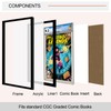 Allenkwok Single Graded Comic Book Frame for Standard CGC Slabs,