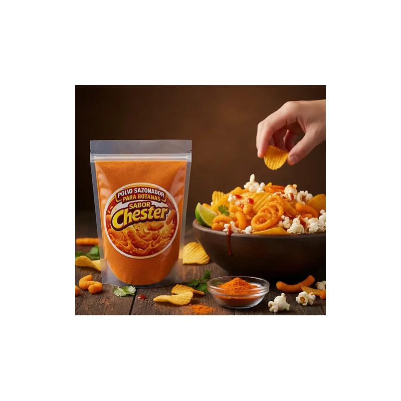 Polvo Sazonador Para Botanas Sabor Chester 100g