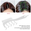 10pcs Z Shaped Wide Tooth Comb Stylish Portable Double Sided