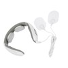 Smart Neck Massager Intelligent Electric Pulse Vertebra Cervical Massager RelaxerWhite