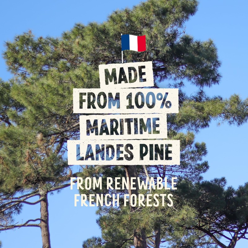 KAPLA 100 Octocolor Case - Wooden Construction Set 100 Colored