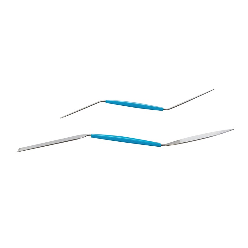 Silverline Plasterers Leaf & Square Set 2pce 8 x 192mm