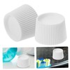 minkissy Screw-in Toothpaste Lid 100pcs Plastic Toothpaste Caps for Travel