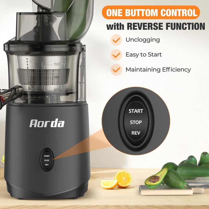 Slow Cold Press Juicer Machines: Masticating Cold Pressed Compact Juicer