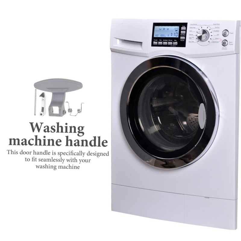 Tofficu 1Set Drum Washing Machine Door Handle Replacement Parts Compatible