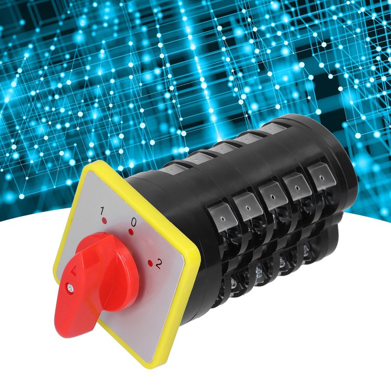 3‑Position Rotary Switch Universal Transfer Industrial Supplies LW5D‑16D1369/5 110‑500V 16A