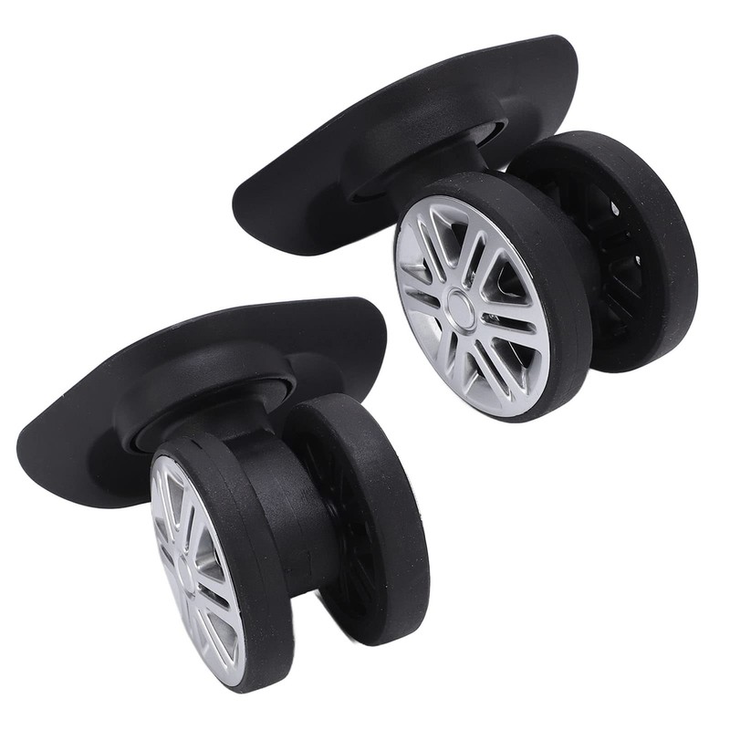 Haofy 1 Pair Luggage Swivel Wheels Suitcase Swivel Wheels Replacement