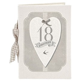 18 Heart Tag Photo Album East of India - Eighteen 18th Birthday