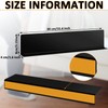 Treela 20 Pcs Under Couch Blocker Black Couch Blocker for