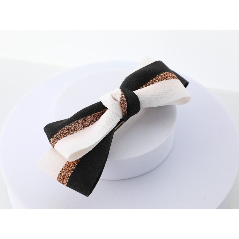 Burnaby black and white gold point hairpin 10cm / 버나비