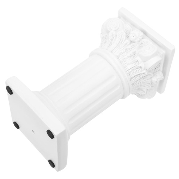 iplusmile 1Pc Stylish Resin Pillar Candleholder Ornament for Weddings Parties