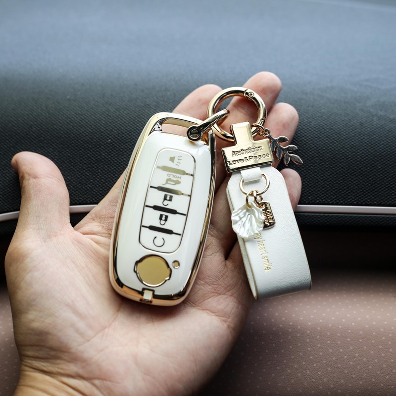 For Nissan Rogue Key Fob Cover 2026, 5 Button Key