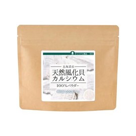 Health & Wild Grass Tea Center, Natural Weathered Shell Calcium, Made in Japan, 100% Powder, 4.2 oz (120 g)