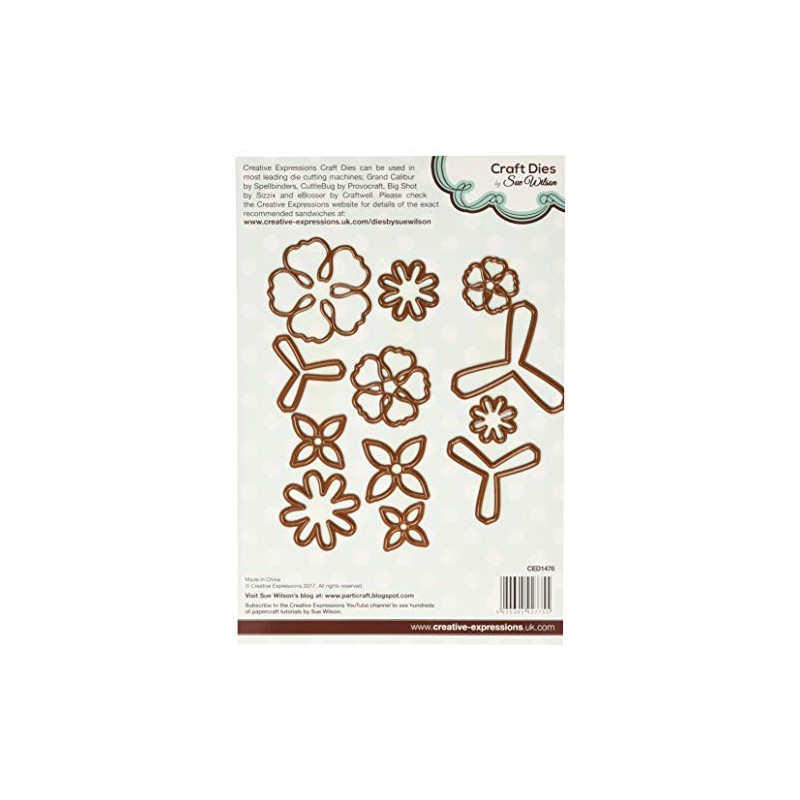 Sue Wilson Finishing Touches Collection Succulent Garden Die