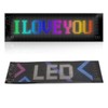 LED Car Sign Professional 13.7x4.0inch Thin Waterproof Scrolling Programmable Flexible
