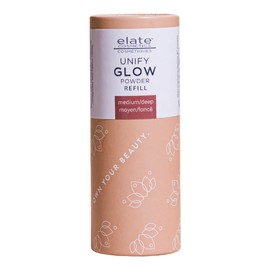 Elate Beauty Unify Glow Powder Refill, Medium Deep 10g
