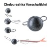 Jenzi Cheburashka lead-head system attachable lead, 4g 5 pieces