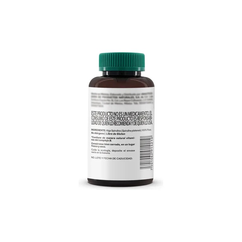 Suplemento Alga Spirulina (90 Caps) - Pronat