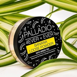 Palladio 4 Ever+Ever Polvo fijador suelto matificante, Banana