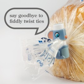 Zeal Bag Clip, Brown/Grey, One Size