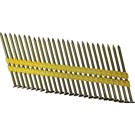 Zeluga 13-254 21 Degree Framing Nails, 3-Inch x 0.120-Inch Round Head Plastic Strip Collated Framing Nails Smooth Shank Nails for Framing Nailer Gun (4,000 Counts)