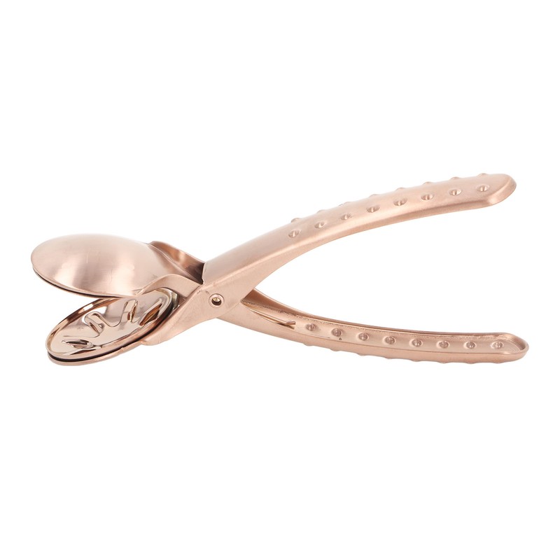 Stainless Steel Chestnut Cutter Tool Rose Gold Cross Shaped Comfortable