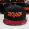 Undisclosed Black/Red strap back hat