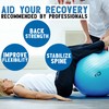 Live Infinitely Exercise Ball (55cm-95cm) Extra Thick Professional Grade Balance