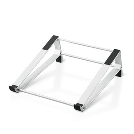 Elecom PCA-LTSV04SV Laptop Stand, Compatible with 11.6 - 17.3 Inch Laptops, Vertical Position, Horizontal Position, Load Capacity 11.0 lbs (5 kg), Aluminum Type, Width 8.1 x Depth 9.4 x Height 3.4