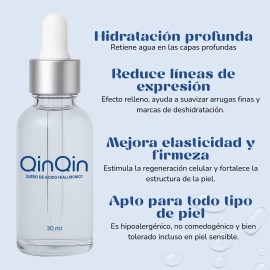 Sueros Antiedad Hidratantes Piel Grasa Acne Acido Hialuronic Mixta Día/noche