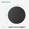 Navaris Slate Plates - Food Contact Safe Black Stone Plates