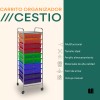 Mubson Carrito Organizador Con 10 Cajones Cajonera Multiusos Mubson Color