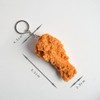 tenghong2021 Imitation Food Keychain Fried Chicken Leg Nuggets Wing Creative