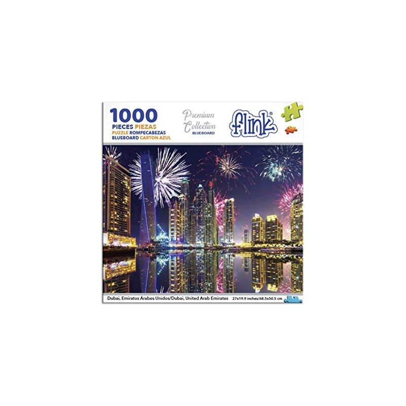 FLINK Rompecabezas Paisaje Dubai 1000 Piezas