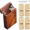 4pcs/Pack Brass Hidden Concealed Hinge Invisible Barrel Hinge for DIY