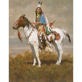 Howard Terpning - Spirit of the Plains Hand Signed Open Edition on Paper