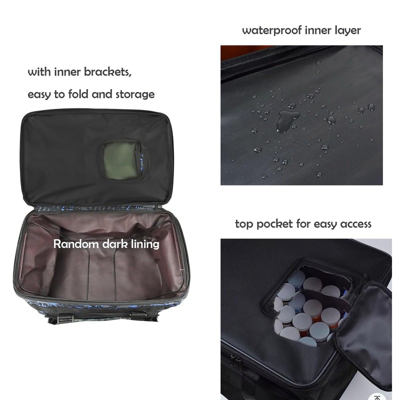 Art and Craft Storage Organizer Bag - Large Capacity Paint