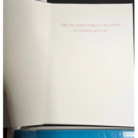 National Geographic WE WISH YOU A MERRY CHRISTMAS Giraffes Greeting Card 5" x 7"