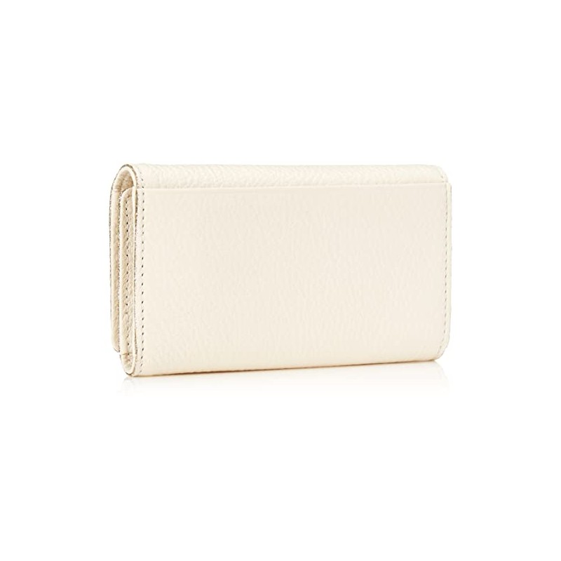 Lanvin on Blue Melanie Key Case with Key Ring, white