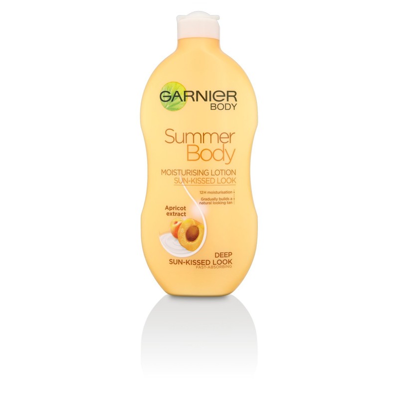 Garnier Summer Body Gradual Self Tan Moisturiser Dark, Hydrating Tanning