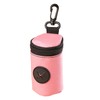 Portable Poo Bag Holder Dog Poop Bag Holder with Carabiner