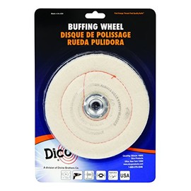 WHEEL BUFF 6" FLANNEL