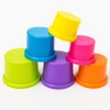 eMKay® 6-Piece Nesting Stacking Cups for Toddlers – BPA-Free Educational